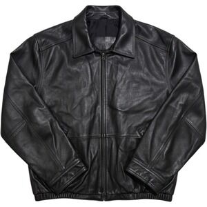 Vintage American Classics Colebrook Mens size XXL Leather Heavy Bomber Jacket